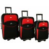 Cestovní kufr Rogal Standard červeno-černá 35l, 65l, 100l