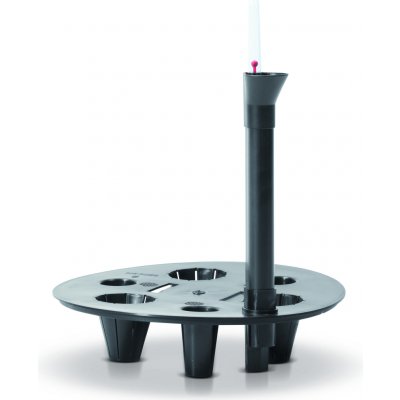Prosperplast zavlažovací systém 31,7cm ROUND WR6 černý plastový – Hledejceny.cz