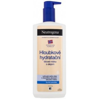 Neutrogena Body Care hloubkově hydratační tělové mléko s olejem 400 ml