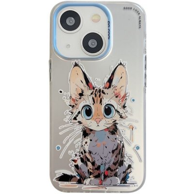 Oil Painting case Koťátko – Apple iPhone 15 – Zboží Mobilmania