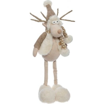 Feeric Lights Vánoční dekorace sob béžová 52 cm – Hledejceny.cz