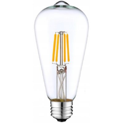 MILIO Retro LED žárovka 10 W, 2700 K, E27 – Zboží Živě