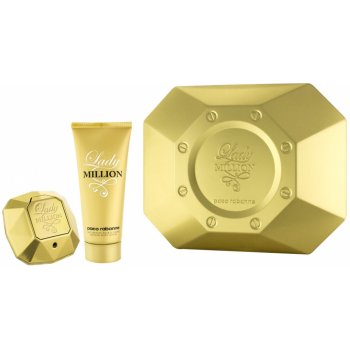 Paco Rabanne Lady Million EDP 50 ml + tělové mléko 100 ml dárková sada