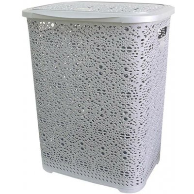 MEGAPLAST MONAKO 57x45x38cm šedá metalíza – Hledejceny.cz