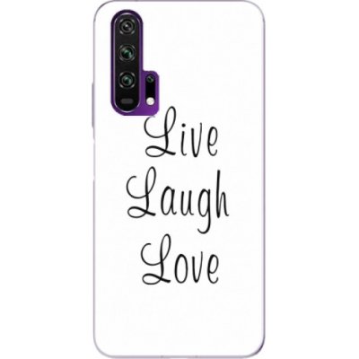 Pouzdro iSaprio - Live Laugh Love - Honor 20 Pro – Zbozi.Blesk.cz