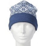 Merino čepice Miia Denim Blue White – Hledejceny.cz