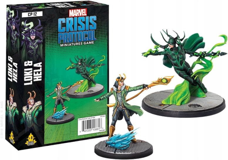 FFG Marvel Crisis Protocol: Loki and Hela