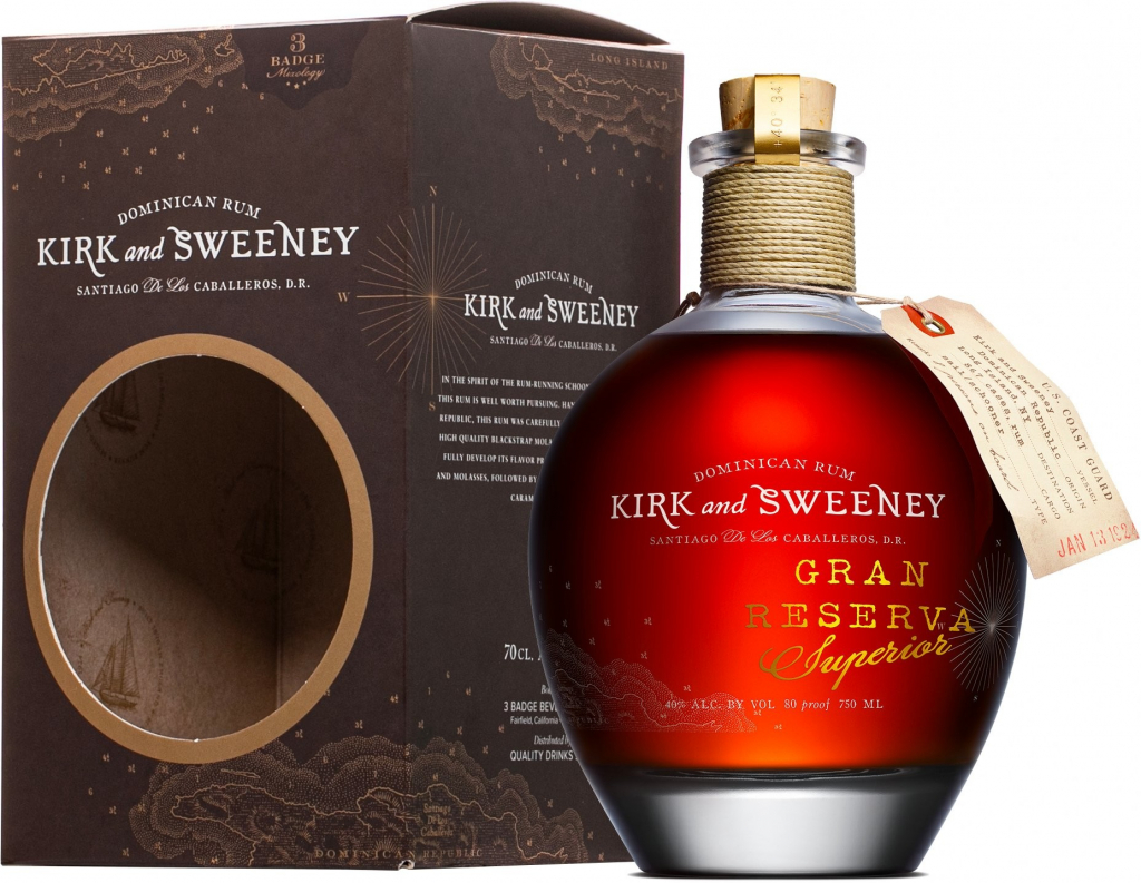 Kirk and Sweeney Gran Reserva Superior 23y 40% 0,7 l (karton)