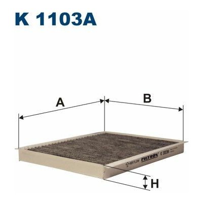 Filtr, vzduch v interiéru FILTRON K 1103A – Hledejceny.cz