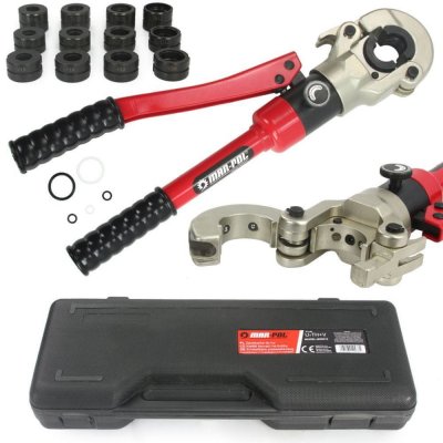 MAR-POL Kleště lisovací na trubky PEX 12t 16-32mm, U/V/TH M55915 – Sleviste.cz