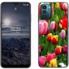 Pouzdro a kryt na mobilní telefon Nokia mmCase na Nokia G11/G21 - tulipány