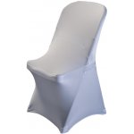 TENTino Elastický potah na skládací židli PTH01 Barva ubrusu: BÍLÁ / WHITE – Zboží Mobilmania