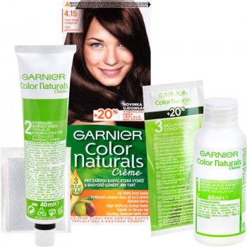 Garnier Color Naturals 4,15 tmavá ledová mahagonová od 69 Kč - Heureka.cz