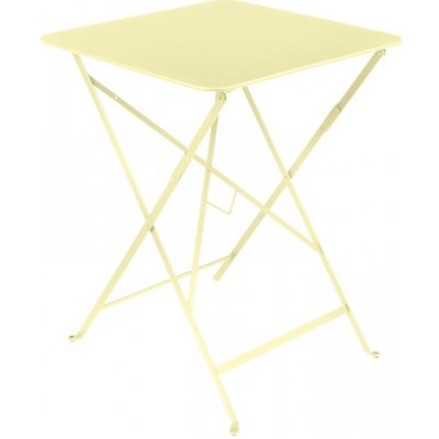 Fermob Bistro 57 x 57 cm Citronově žlutý kovový skládací stůl – Hledejceny.cz