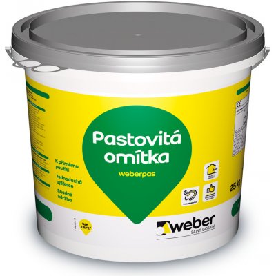 weberpas silikon rýhovaný 3 mm 25 kg