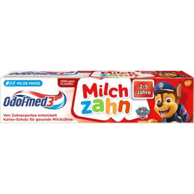Odol Med 3 dětská zubní pasta pro mléčné zuby 50 ml – Zboží Mobilmania