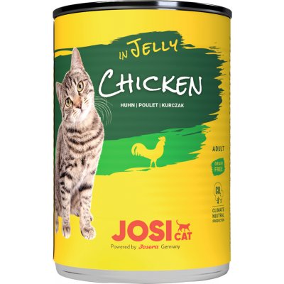 JosiCat erva v želé kuřecí 24 x 0,4 kg