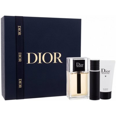 Christian Dior Homme EDT 100 ml + EDT 10 ml + sprchový gel 50 ml dárková sada – Hledejceny.cz