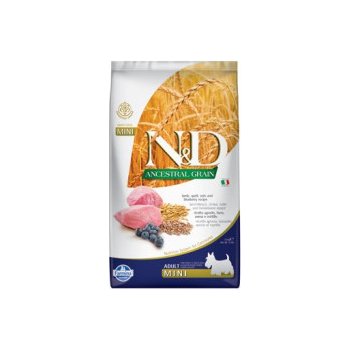 N&D Ancestral Grain Dog Adult Mini Lamb & Blueberry 2,5 kg