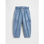 GAP Baby džíny Paperbag Horseshoe Modrá Modrá – Hledejceny.cz