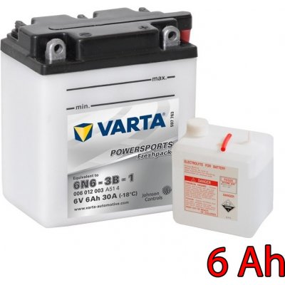 Varta 6N6-3B-1, 006012 – Hledejceny.cz