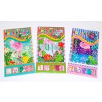 Anděl Mozaika se třpytivými flitry Plameňák 17 x 30 cm 1721 – Sleviste.cz