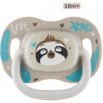 Canpol Babies symetrický silikon dudlík svítící Exotic Lenochod šedá – Zboží Mobilmania