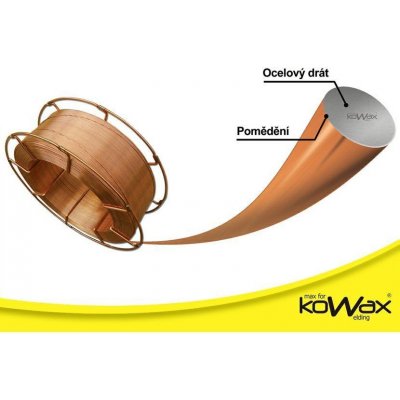KOWAX Svařovací drát 1,2 G4Si1 / cívka 15 kg – Zboží Mobilmania