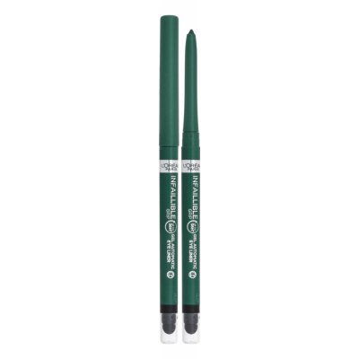 L'Oréal Paris Infallible Grip 36H Gel Automatic Eye Liner dlouhotrvající gelová tužka na oči 008 Emerald Green 1,2 g – Zbozi.Blesk.cz