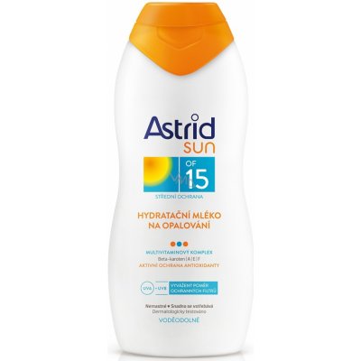 Astrid Sun mléko na opalování SPF15 200 ml – Zboží Mobilmania