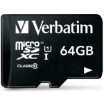 Verbatim SDXC 64 GB UHS-I U1 44084 – Zboží Mobilmania