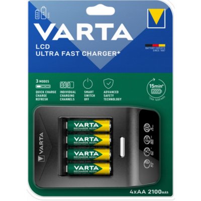 Varta LCD Ultra Fast Charger+ 57685101441 – Hledejceny.cz