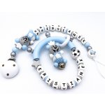 HappyKidsPraha Set Klip na dudlík a Chrastítko ZEUS – Zboží Mobilmania