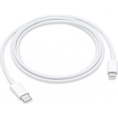 DeTech Datový Kabel Lightning/USB-C pro Apple, White – Zboží Živě
