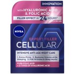 Nivea Hyaluron Cellular Filler remodelační noční krém 50 ml – Zboží Mobilmania