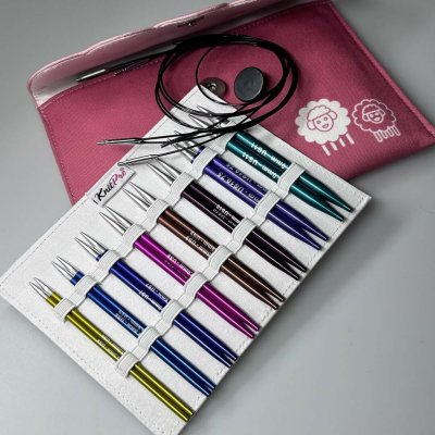 Knit Pro Sada výměnných jehlic Zing Deluxe – Zboží Dáma