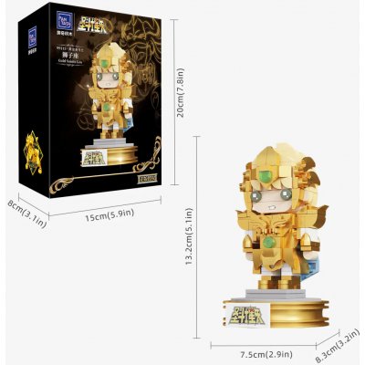 Pantasy Stavebnice - Saint Seiya Gold Saint Leo – Zboží Živě