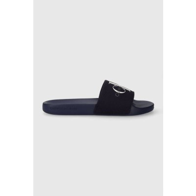 Calvin Klein Jeans Nazouváky Slide Monogram Co YM0YM00061 Black – Zboží Mobilmania