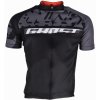 Cyklistický dres GHOST Performance EVO Black/Grey/White