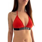 Calvin Klein dámské plavky KW0KW02854 triangle červená – Zboží Mobilmania