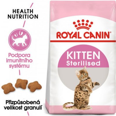 Royal Canin Second Age Kitten Sterilised granule pro kastrovaná koťata 400 g – Zboží Mobilmania