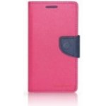 Pouzdro Goospery Mercury Diář Samsung Galaxy S6 Edge růžové – Zboží Mobilmania