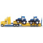 Siku 1805 Tahač s vlekem 2 traktory New Holland 1:87 – Zboží Dáma