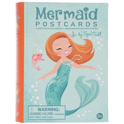 Tiger Tribe Mini pohlednice Mořská panna 10ks – Zbozi.Blesk.cz