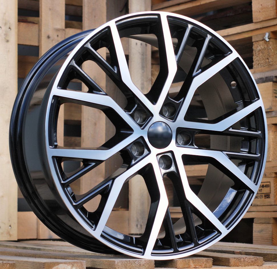 Racing Line BK713 7,5x18 5x112 ET45 black polished