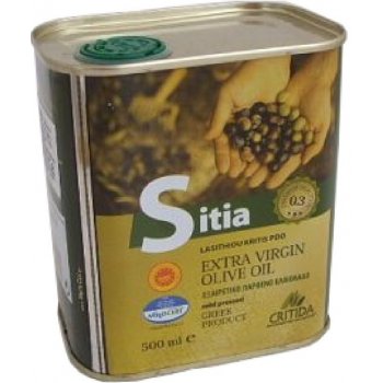 Critida Extra pan. olivový olej sitia pdo 0.3 500 ml