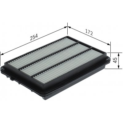 Vzduchový filtr BOSCH F 026 400 727 – Hledejceny.cz