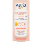 Astrid Sun Anti Age tónovací ultralehký pleťový fluid na opalování SPF50+ 40ml – Hledejceny.cz