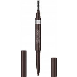 Rimmel London Brow This Way Fill & Sculpt precizní tužka na obočí s kartáčkem 003 Dark Brown 0,25 g