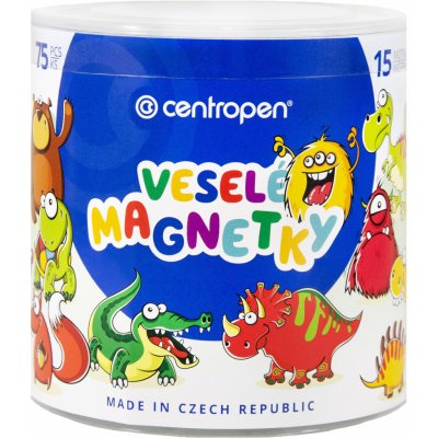 Centropen Veselé magnetky 9794 mix 75 ks – Zboží Mobilmania